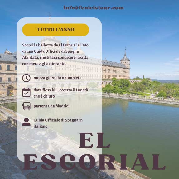 San Lorenzo El Escorial con guida in italiano