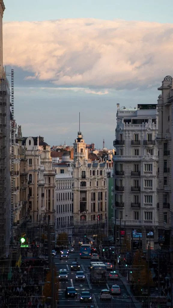 La Gran Via di Madrid