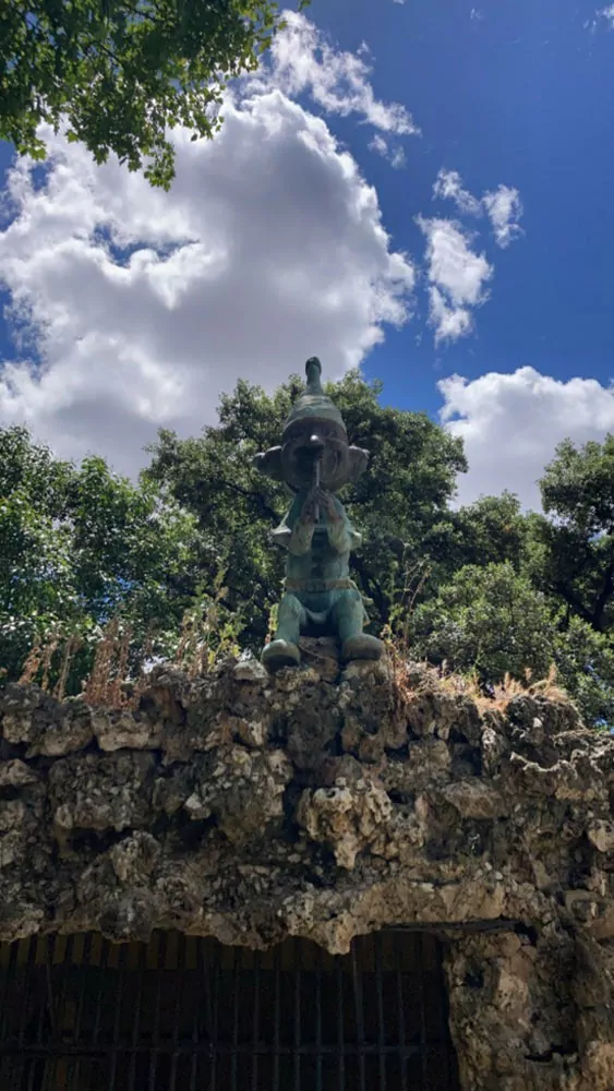 Parco del Retiro Statua