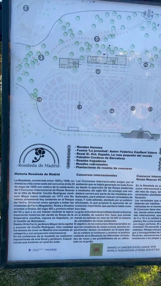 Parco Rosaleda a Madrid