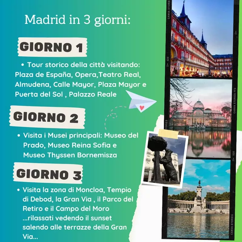 Visitare Madrid in 3 giorni