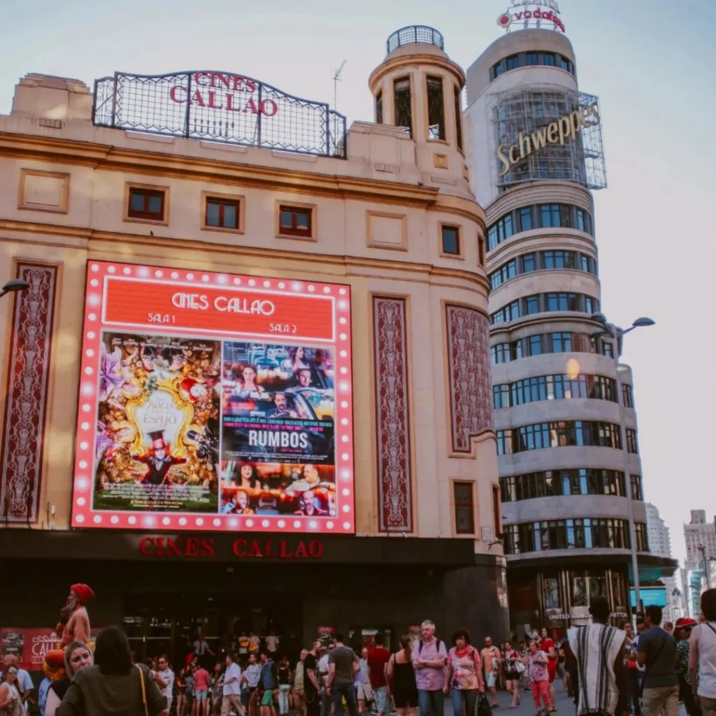 English tour in Madrid