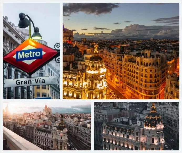 Tour della città neoclassico in italiano a Madrid
