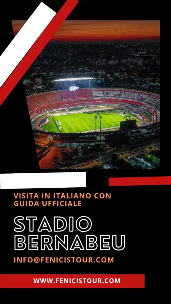 tour in italiano al bernabeu