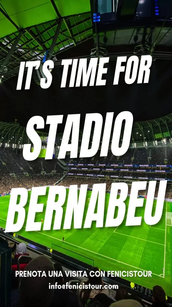 tour in italiano al bernabeu